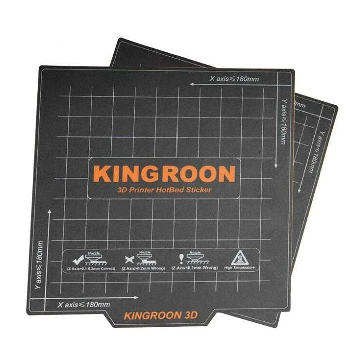 Load image into Gallery viewer, Kingroon KP3S Soft Magnetic Removable Build Surface 180x180mm (1) - BB01293 - Kingroon - ALTWAYLAB
