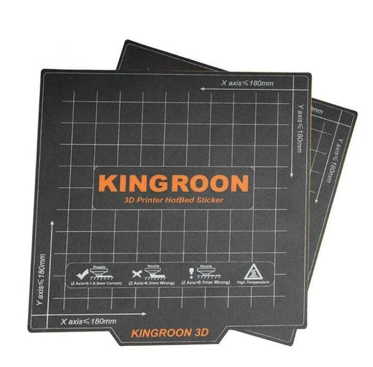 Kingroon KP3S Soft Magnetic Removable Build Surface 180x180mm (1) - BB01293 - Kingroon - ALTWAYLAB