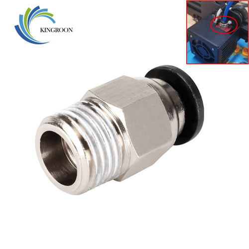 KINGROON Pneumatic connectors for extruder PC4-01 (1) - PC4-01 - Kingroon - ALTWAYLAB
