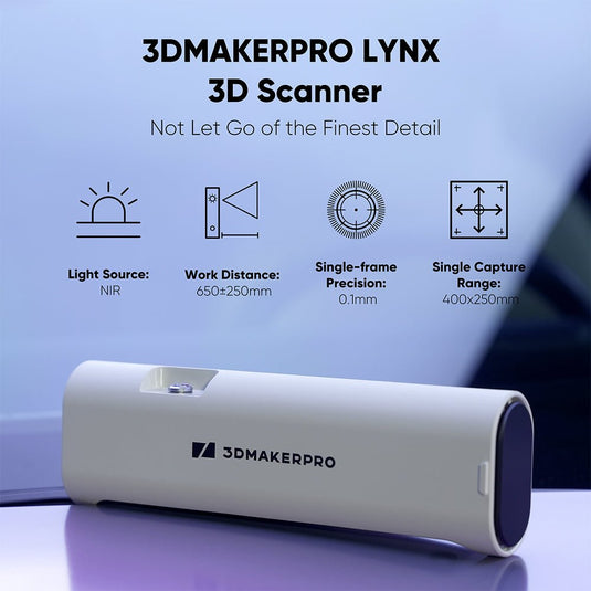Lynx 3D Scanner Standard(2) - 3DM-LYNX-SCNR-ST - 3DMakerpro - ALTWAYLAB