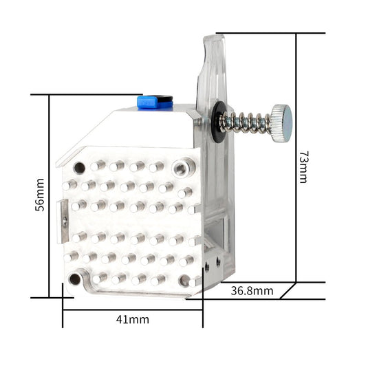 Metal BMG Extruder Kit with Hotend for Creality Ender 3 / CR10 BMG extruder with V6 hotend(3) - B01992 - Kingroon - ALTWAYLAB