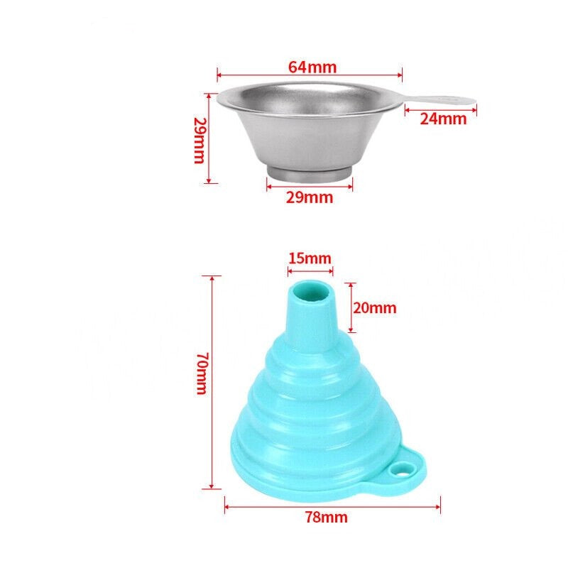 Load image into Gallery viewer, Metal UV Resin Filter Cup+Silicone Funnel (2) - B1196 - Kingroon - ALTWAYLAB
