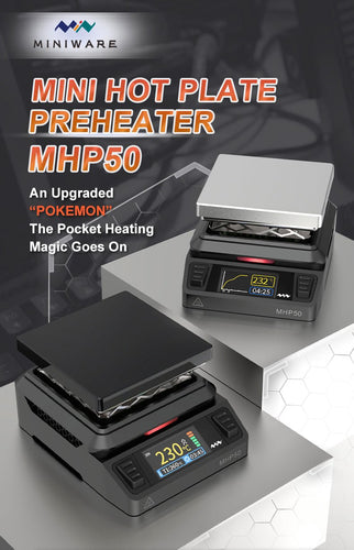 MINIWARE MHP50 Mini Hot Plate Preheater MHP50-A5(1) - MNMHP50-A5-PRH - Miniware - ALTWAYLAB