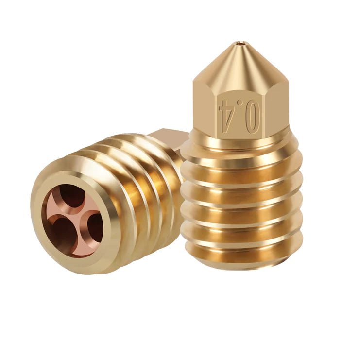 Load image into Gallery viewer, MK8 Nozzle for Bambu Lab X1 / P1P / X1C CHT High Flow Brass(6) - B02213 - Kingroon - ALTWAYLAB
