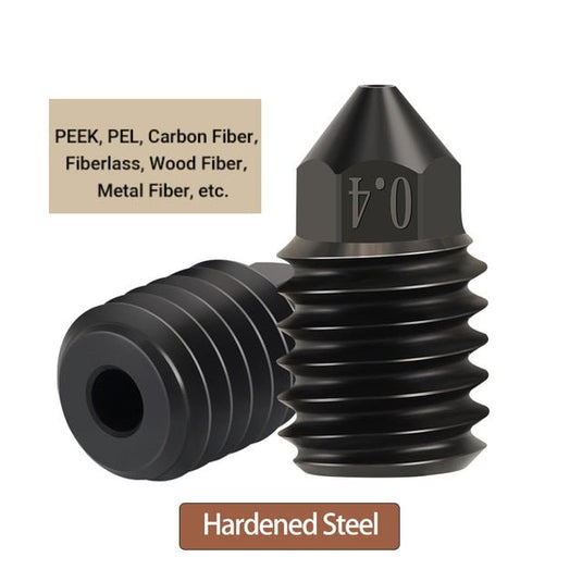 MK8 Nozzle for Bambu Lab X1 / P1P / X1C Hardened Steel(3) - B02258 - Kingroon - ALTWAYLAB