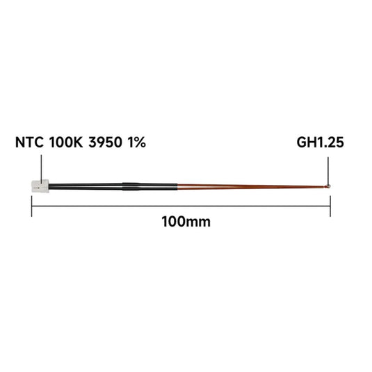 NTC 3950 100K Thermistor 24V 48W Ceramic Heating Rod For Bambu Lab X1 P1P (1) - B02308 - Kingroon - ALTWAYLAB