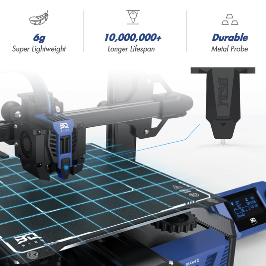 BIQU Hurakan DIY 3D Printer Klipper ready 230V British Plug(9) - 1010000098 - BIQU - ALTWAYLAB