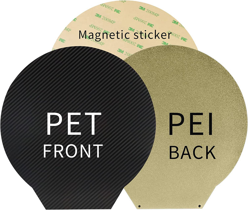 Load image into Gallery viewer, Round PET+PEI Sheet With Magnetic Base(4) - ALT-PET-RND-220-WMB - ALTWAY3D - ALTWAYLAB
