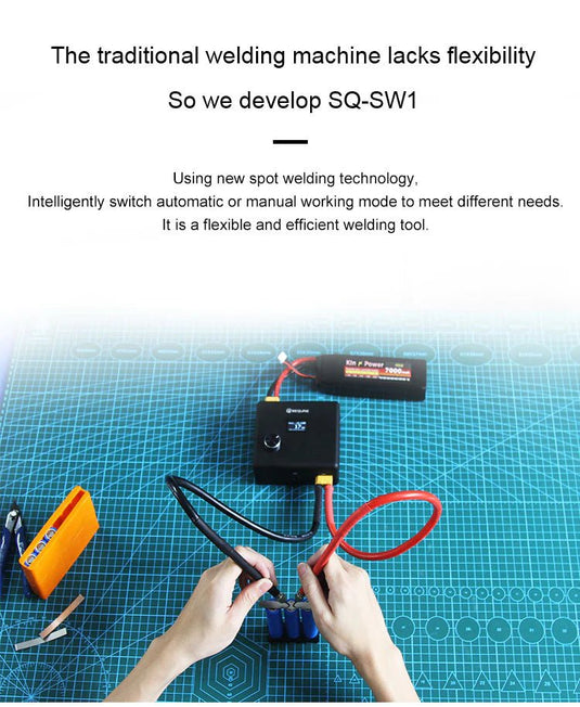SEQURE SQ-SW1 Mini Intelligent DIY Spot Welder Package three(5) - SW0010003 - Sequre - ALTWAYLAB
