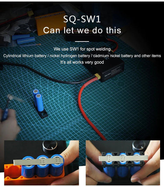 SEQURE SQ-SW1 Mini Intelligent DIY Spot Welder Package three(2) - SW0010003 - Sequre - ALTWAYLAB