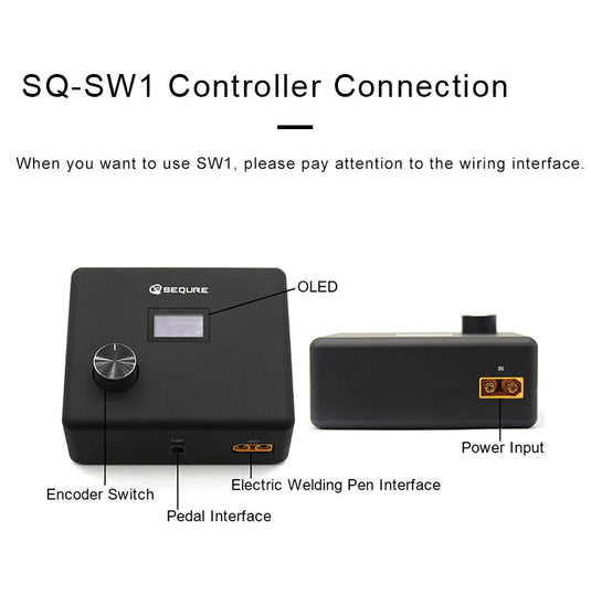 SEQURE SQ-SW1 Mini Intelligent DIY Spot Welder Package three(6) - SW0010003 - Sequre - ALTWAYLAB
