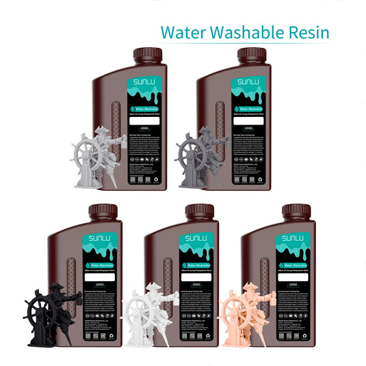 SUNLU Water Washable LCD UV-Curing Resin Black(1) - SUNWWRB1 - SUNLU - ALTWAYLAB