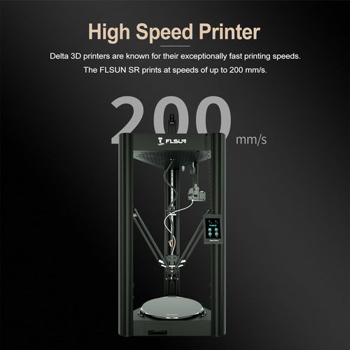 Super Racer (SR) So fast, delta printer 3D (1) - SuperRacer - FLSUN - ALTWAYLAB