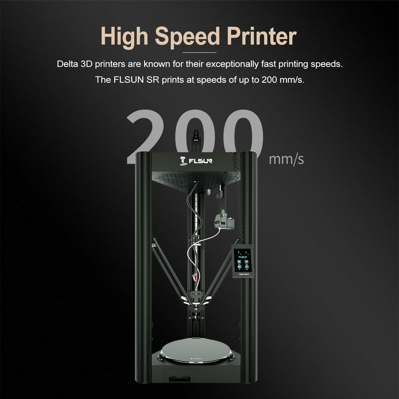 Load image into Gallery viewer, Super Racer (SR) So fast, delta printer 3D (1) - SuperRacer - FLSUN - ALTWAYLAB
