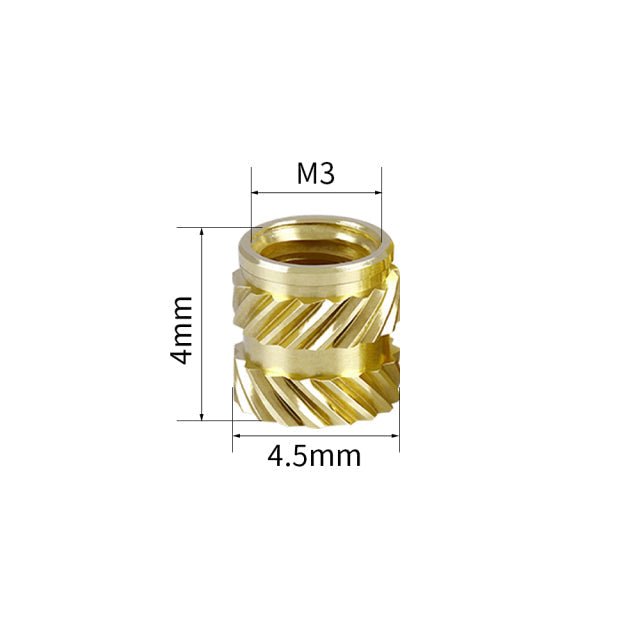 Load image into Gallery viewer, Kingroon Threaded Inserts for Plastic M3*4*4.5mm(7) - B01733-M3 - Kingroon - ALTWAYLAB
