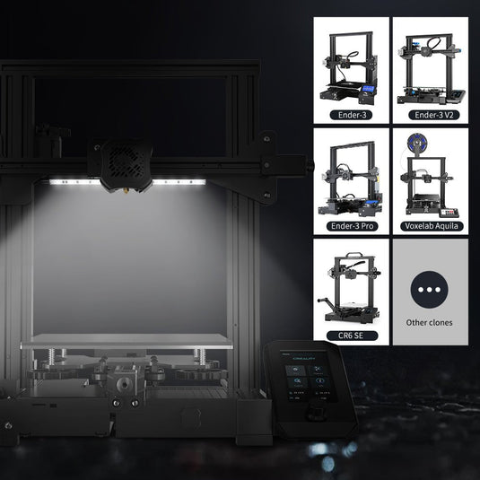 Universal LED Light Bar Upgrade Kit for 3D Printers (7) - B01911 - Kingroon - ALTWAYLAB